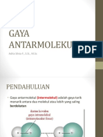 GAYA ANTARMOLEKUL