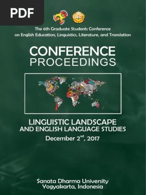 Proceeding Gsc 17 Pdf Pdf Indonesian Language Interdisciplinarity