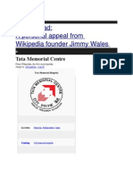 Please Read: A Personal Appeal From Wikipedia Founder Jimmy Wales