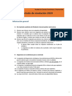 Información General Oferta Academica Nivelación PDF