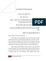 Materi Khutbah Tentang Ketenangan Hati