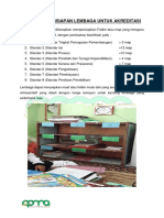 Dokumen Persiapan Lembaga Untuk Akreditasi PDF