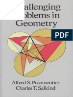 Challenging Problems in Geometry Alfred Posamentier PDF