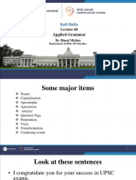 Lec-60 Applied Grammar PDF