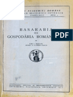 Basarabia Sub Gospodaria Romaneasca