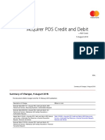 Acquirer POS Credit and Debit - Test Cases PDF