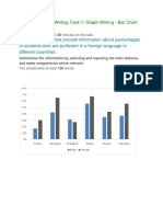 IELTS Academic Writing Task 1 For Scribd Line Graph Onpercentages of Students Who Are Proficient in A Foreign Language in Different Countries.