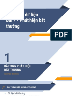 Bài 7 - Phát hiện bất thường