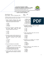 Format Soal Uts