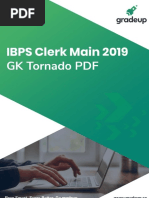 GK Tornado Ibps Clerk Main Exams 2019 Eng 80 PDF