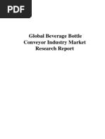 Global Beverage Bottle Conveyor Markets-Futuristic Reports