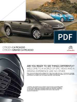 Citroen C4 Picasso 2006 – 13 Child Safety, Parts & Repair