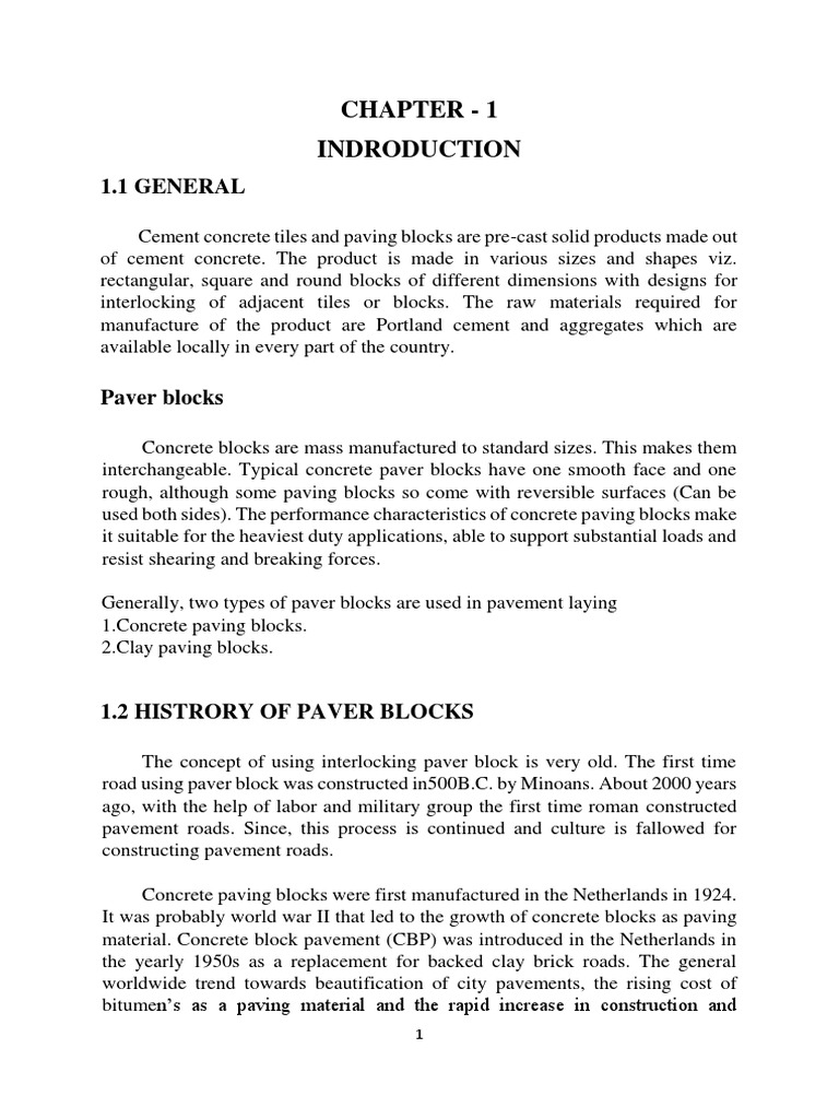 Compressive Strength of Paver Blocks | PDF | Road Surface ...