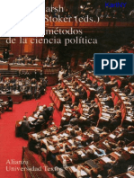 170728211 Teoria y Metodos de La Ciencia Politica Marsh y Stoker Libro Completo