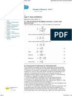 Chapter 8 Slope and Deflection Strength of Materials Part 1 PDF