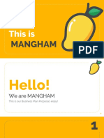 Mangham Business Plan Proposal