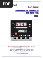 5040 - MASIBUS CONTROLLER User - Manual PDF