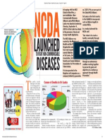 2016.09.05 - NCDA Launched the fight of NCDs