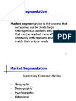 Market Segmentation