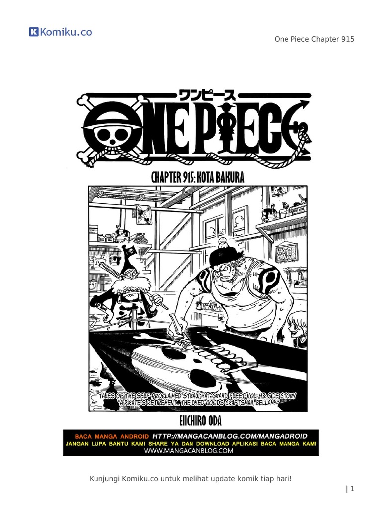 Komiku Co One Piece Chapter 915
