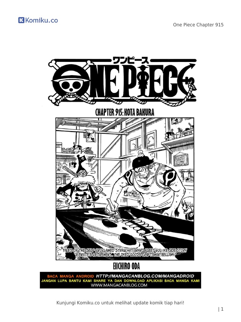 Komiku Co One Piece Chapter 915 Pdf