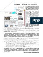 Información Sobre El Agua en Buenaventura Suites PDF