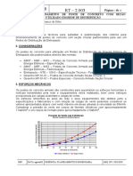 Dimensionamento de Poste de Concreto Com Seção Circular, Utilizado em Rede de Distribuição