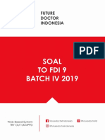 (Fdi) Soal To Fdi 9 Batch Iv 2019 PDF