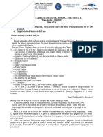 Subiect OLLR 5 2019 PDF