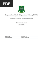 Example - Software Architecture Document | PDF | Class (Computer ...