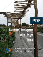 Kecamatan Karanganom Dalam Angka 2018 PDF