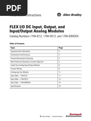 1794 Ie12 Oe12 Pdf Electrostatic Discharge Automation