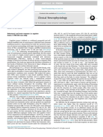 Clinical Neurophysiology 27 November 2019 Behavioural and Brain Responses in Cognitive Trance A TMS-EEG Case Study. Olivia Gosseries - Steven Laureys