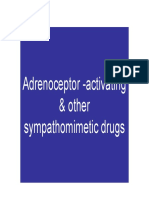 Adrenoceptor-activating and other sympathomimetic drugs: classification, mechanism of action, uses, and adverse effects