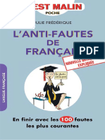 L'anti Fautes de Francais