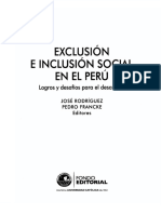José Rodriguez-Pedro Francke - Exclusión e Inclusion Social en El Perú
