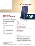 Canadian - Solar-Datasheet-MaxPower - CS6U-325P - v5.562 - EN CSI PDF