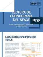 Lectura Del Cronograma Del SEACE