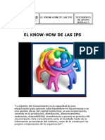 Documento El Know How de Las IPS