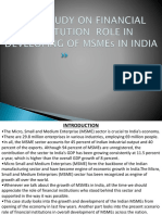 Case Study On Financial Institution Role in Developing