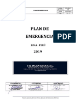 Plan de Emergencia