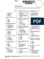 Examen Bimestral de HISTORIA - cuarto y quinto secundaria