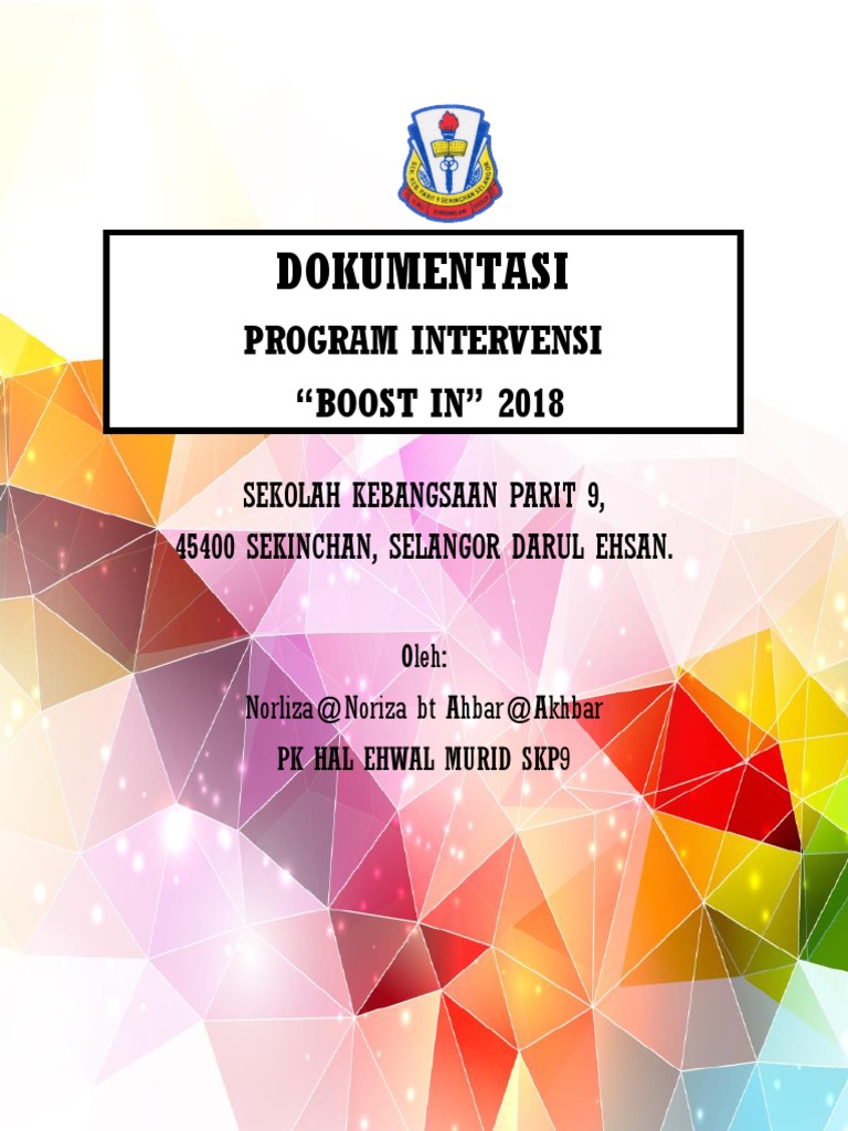 Dokumentasi Program Boosts In Pdf