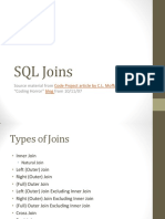 SQL Joins Explained: Types, Samples & MySQL