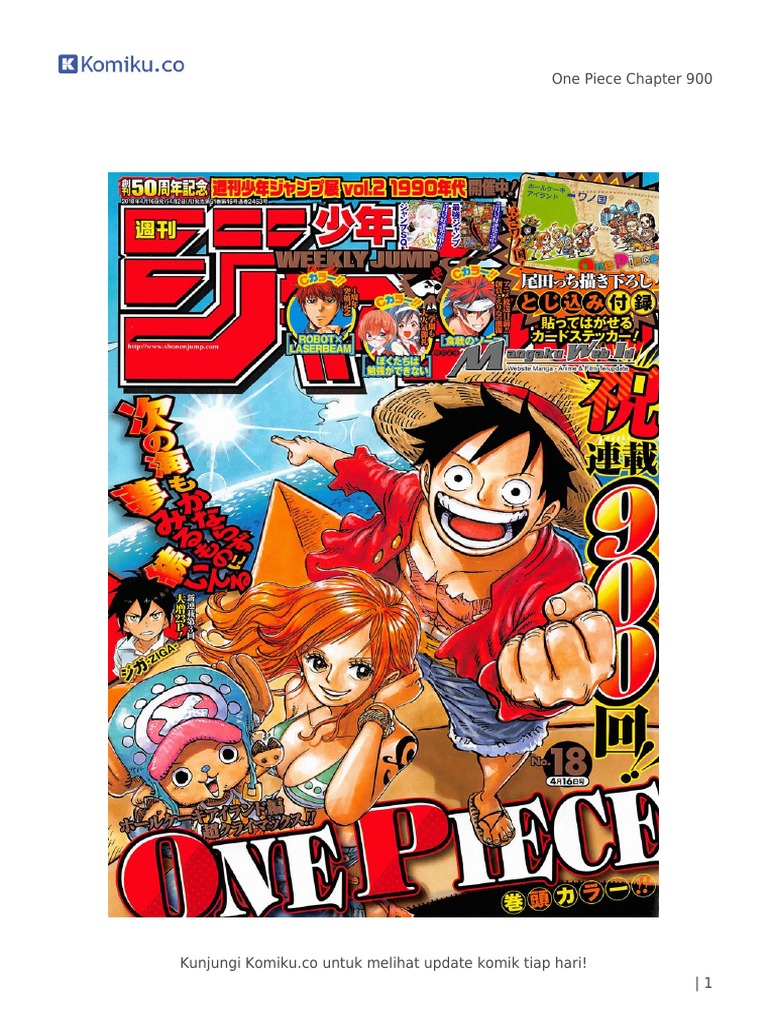 Komiku Co One Piece Chapter 900 Pdf Pdf