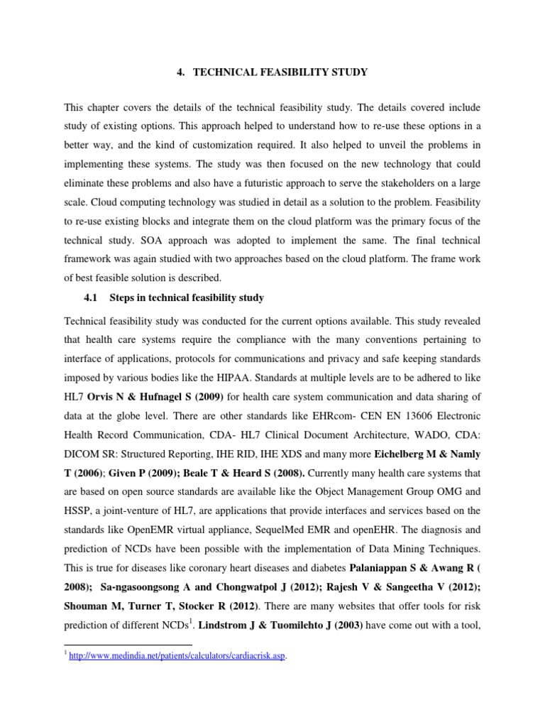 13 Chapter 4 Technical Feasibility Study Pdf Representational