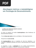 Abordagens Psicologia Desenvolvimento