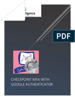 Check Point MFA With Google Authenticator 2