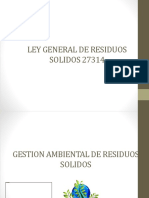 LEY GENERAL DE RESIDUOS SOLIDOS 27314 exp.pptx