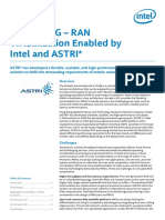 Towards 5g Ran Virtualization Enabled by Intel and Astri